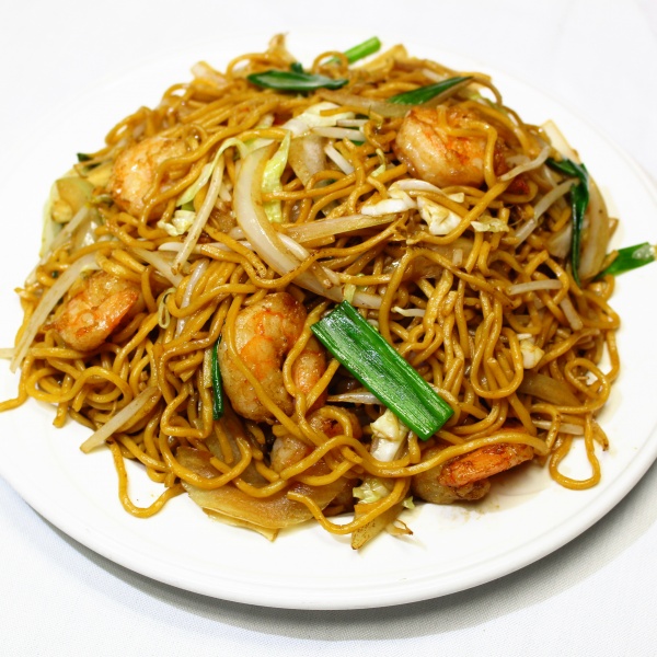 Order Shrimp Chow Mein food online from Red Lantern Chinese Cuisine store, Glendora on bringmethat.com