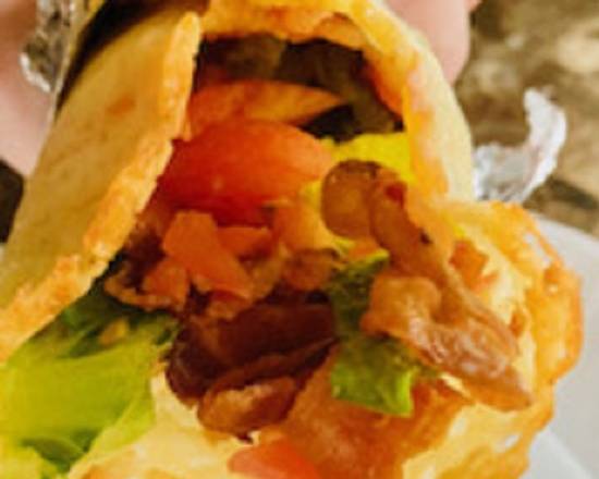 Order Keto B L T cheesy wrap food online from Old Country Pizzeria store, East Weymouth on bringmethat.com
