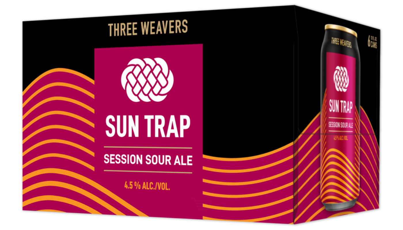 Order Three Weavers Sun Trap Session 6 Pack 12 oz Cans 4.5% ABV food online from Robert Market store, Los Angeles on bringmethat.com