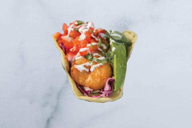 Order Cabo Shrimp Taco a la carte food online from Pacific Catch store, Cupertino on bringmethat.com