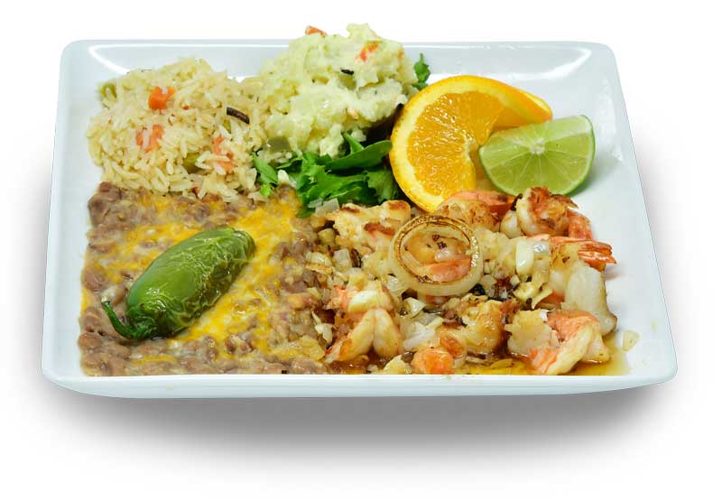 Order Camarones al mojo de ajo food online from Marlin Restaurant store, Artesia on bringmethat.com