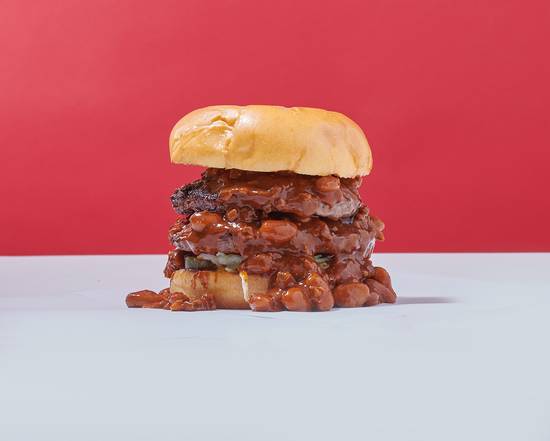 Order Double Chili Burger food online from Smokehouse store, Berkeley on bringmethat.com
