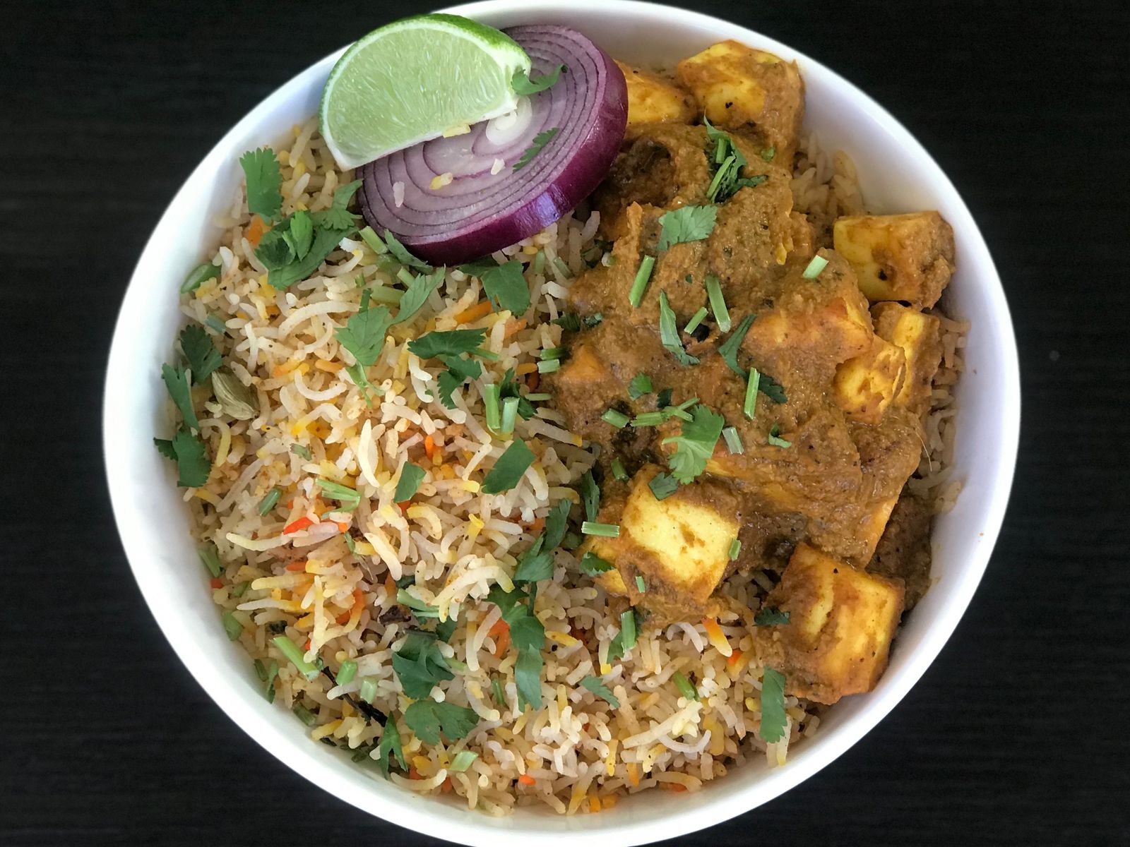 Order Paneer Biryani food online from Mirchi Indian Kitchen store, Foster City on bringmethat.com