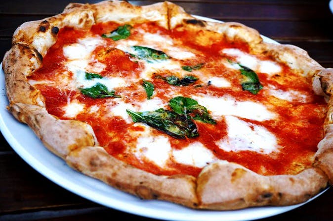 Order Margherita Pizza - Small 12'' food online from Tom's Pizza Pasta and Subs store, Springfield on bringmethat.com