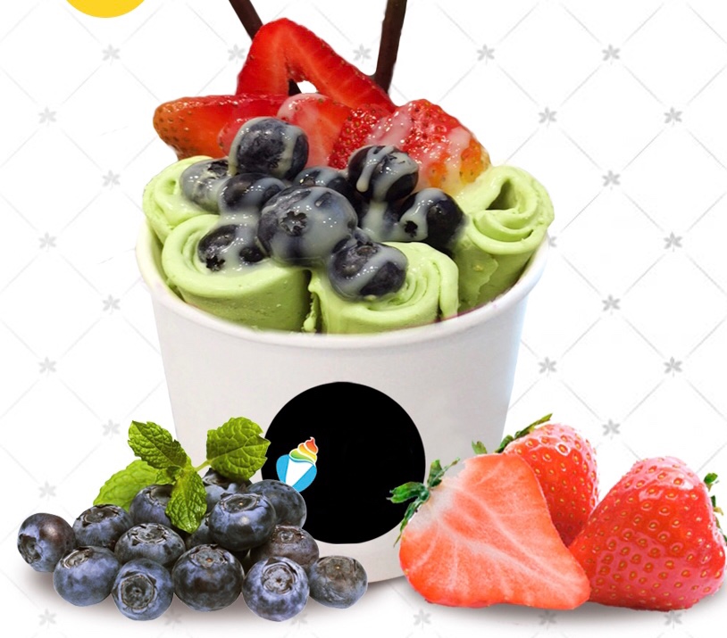 Order R5. Matcha Melody Ice Cream food online from Ice And Fire Ice Cream store, Milford on bringmethat.com