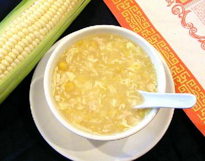 Order Corn Soup food online from Cafe Panda Garden store, Houston on bringmethat.com