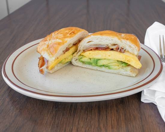 Order Ultimate Combo Breakfast Sandwich food online from Roger Deli store, Mountain View on bringmethat.com