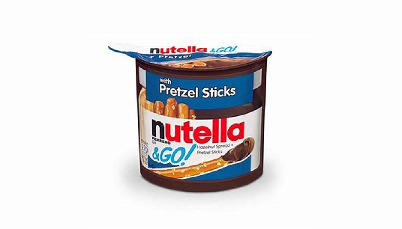 Order Nutella® & GO! Hazelnut Spread & Pretzel Sticks food online from Neomunch store, Warren on bringmethat.com