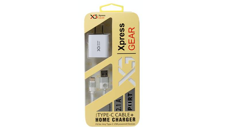 Order Xpress Gear C Type Home Charger food online from Trumbull Mobil store, Trumbull on bringmethat.com