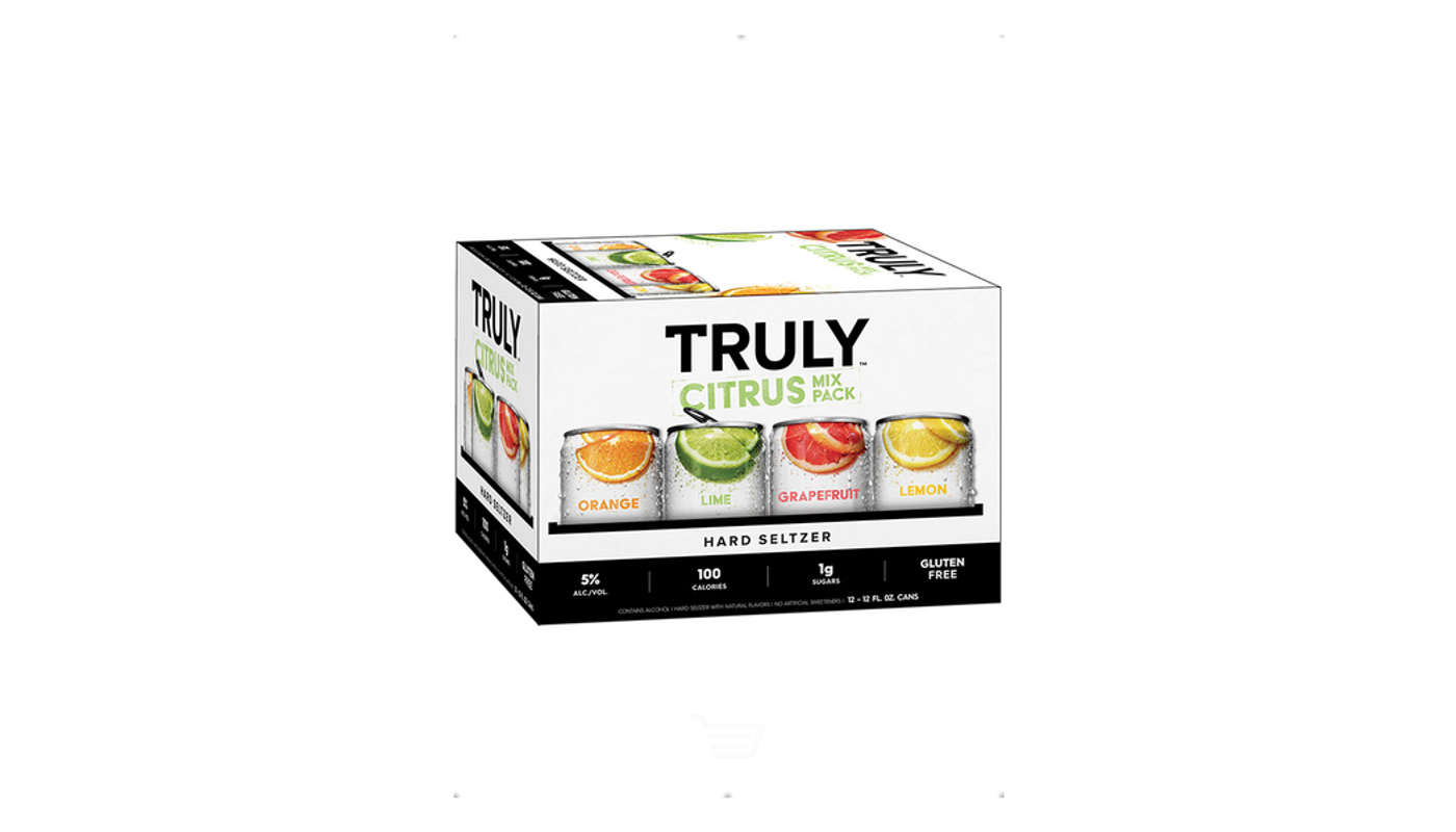Order Truly Spiked & Sparkling Variety Pack 12 Pack 12 oz Aluminium Cans food online from Oceanview Liquor store, Hermosa Beach on bringmethat.com