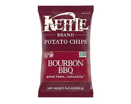 Order Kettle Brand Potato Chips Bourbon BBQ (5 oz) food online from Classic Candy Shack store, San Francisco on bringmethat.com