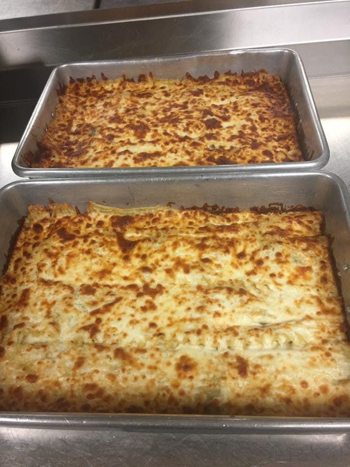 Order Homemade Lasagna with Sausage - Pasta food online from Pizzeria Santa Lucia store, Jessup on bringmethat.com