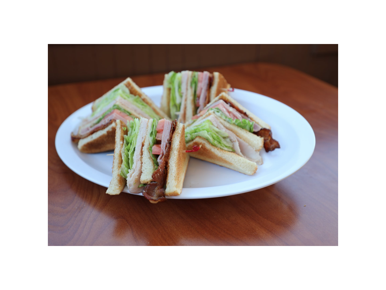Order Norm's Club Sandwich food online from Norm Famous Burgers store, Whittier on bringmethat.com