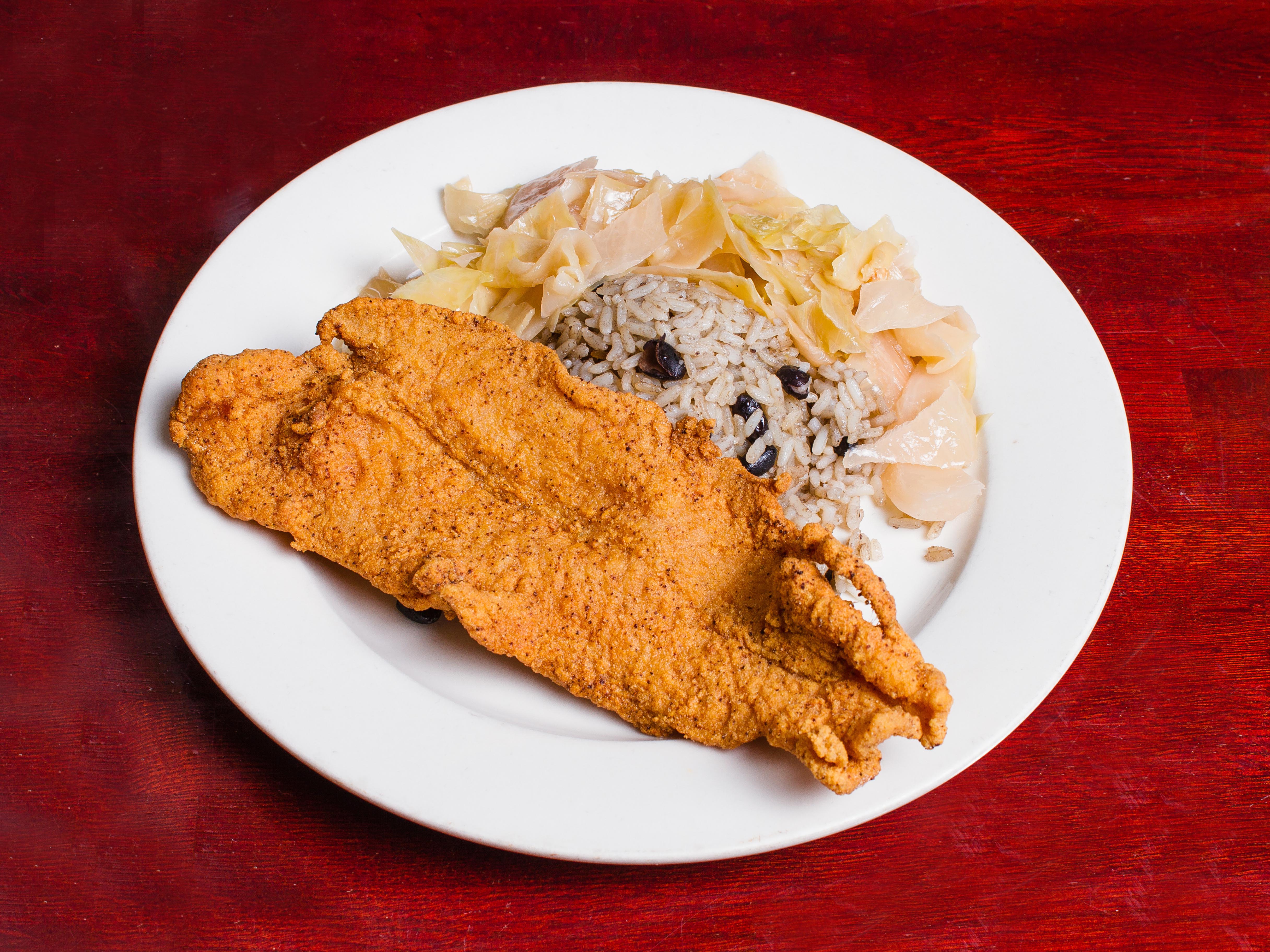 Order Small Fried Fish Plate food online from Island Krave store, Norfolk on bringmethat.com