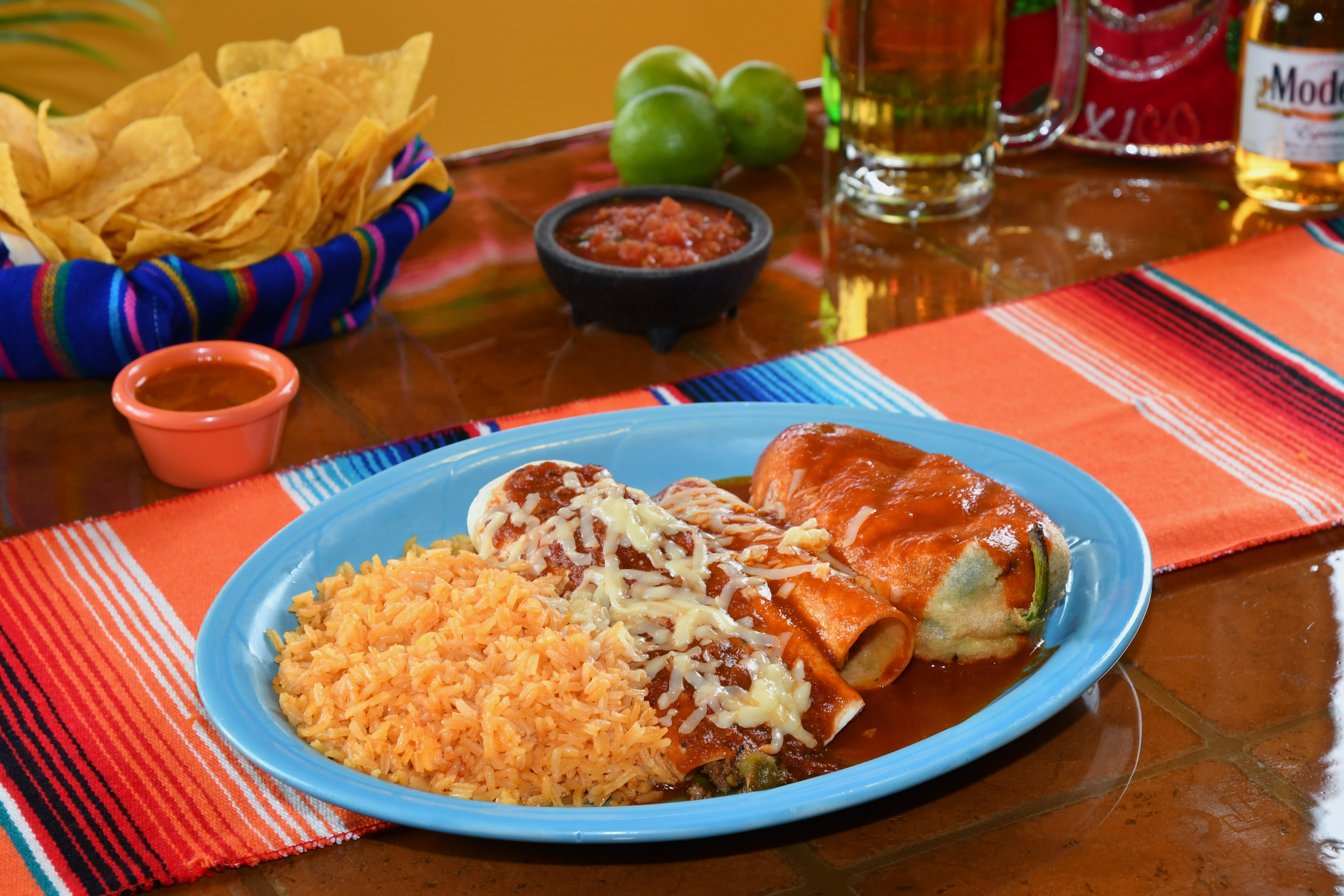 Order Combination Dinner food online from Tequila Spice store, Sevierville on bringmethat.com