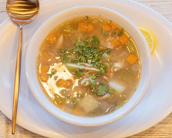 Order Large Chicken Soup food online from Chicken Maison store, Rancho Palos Verdes on bringmethat.com