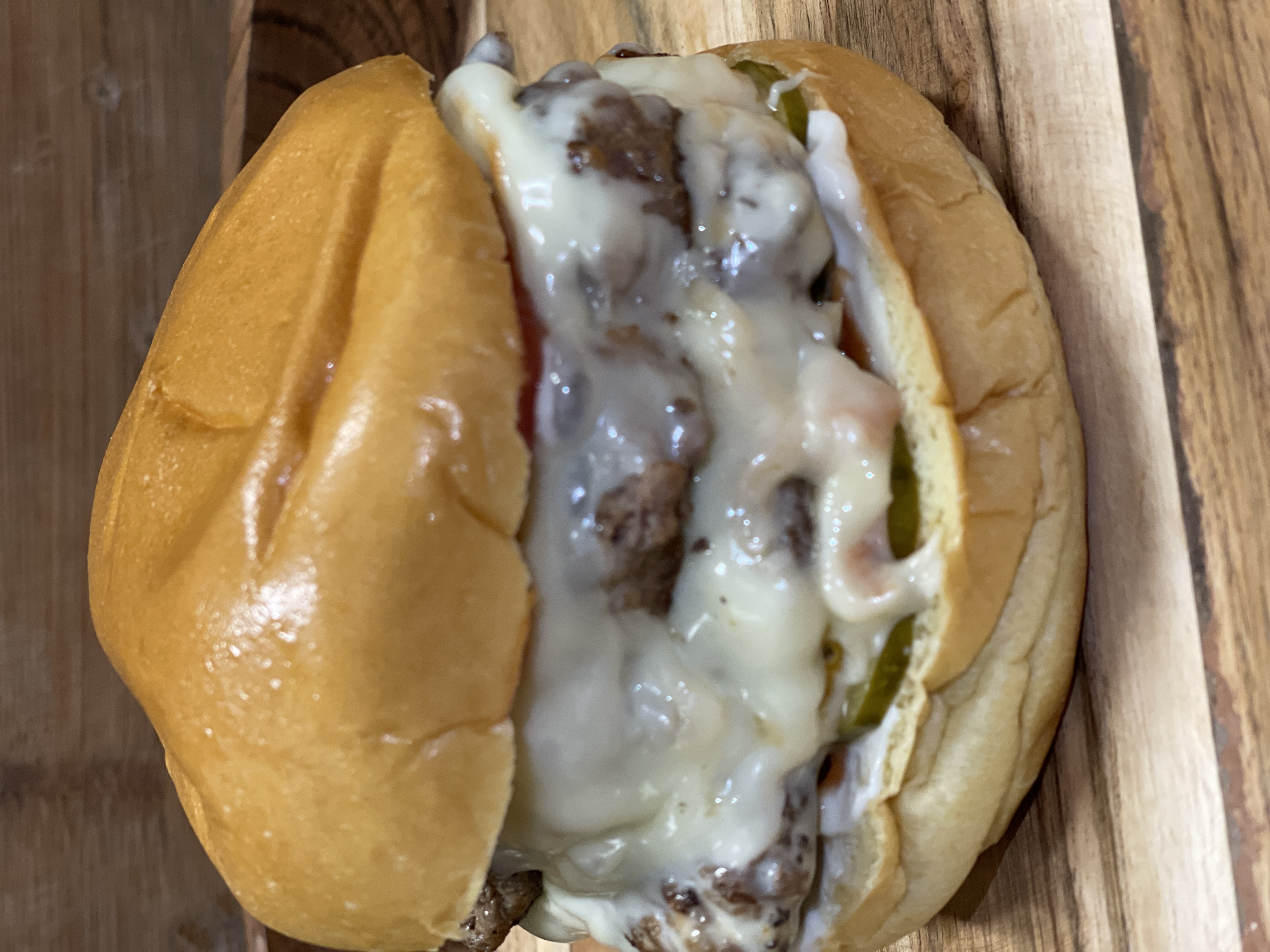 Order 6 oz. Double Cheeseburger food online from Vito's Pizza & Grill store, Philadelphia on bringmethat.com