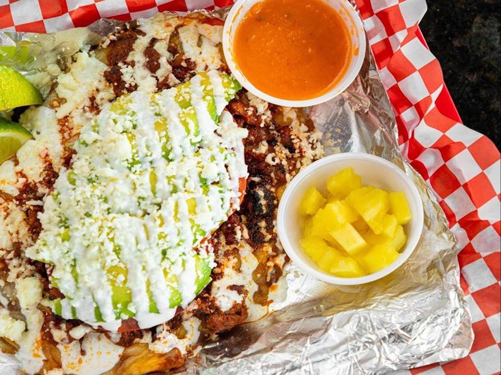 Order Huarache food online from El Taco Grill store, San Antonio on bringmethat.com
