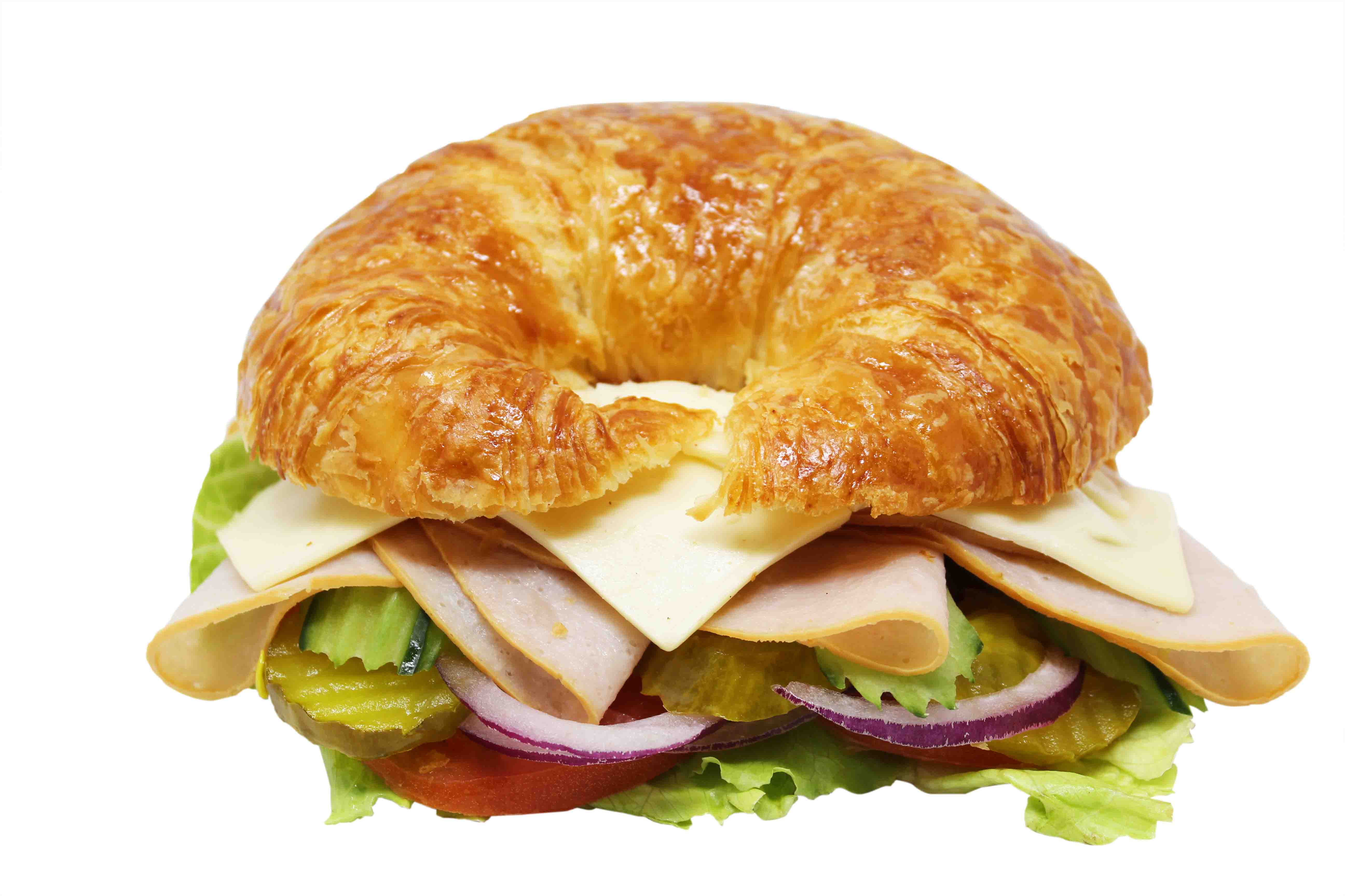Order 8. Turkey Sandwich food online from Cafe Donuts store, West Covina on bringmethat.com
