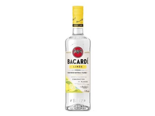Order BACARDÍ Limón Flavored White Rum  - 1L Bottle food online from Josh Wines & Liquors Inc store, New York on bringmethat.com