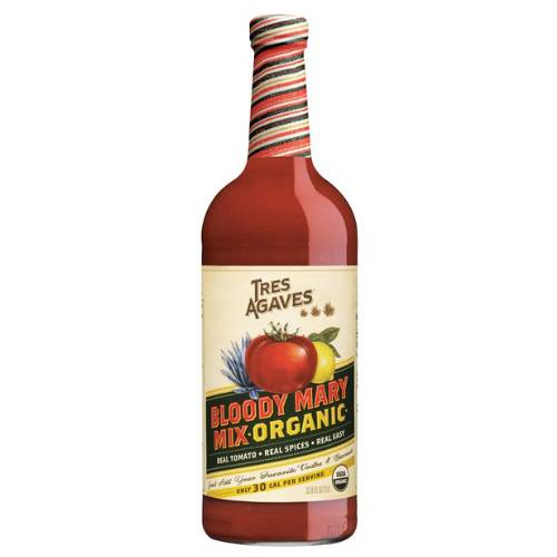 Order Tres Agaves Bloody Mary Margarita Mix Organic - 1L/Single food online from Bottle Shop & Spirits store, Los Alamitos on bringmethat.com