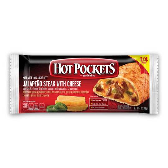 Order Nestle Hot Pockets Jalapeno Steak And Cheese Stuffed Sandwich food online from Exxon Food Mart store, Port Huron on bringmethat.com