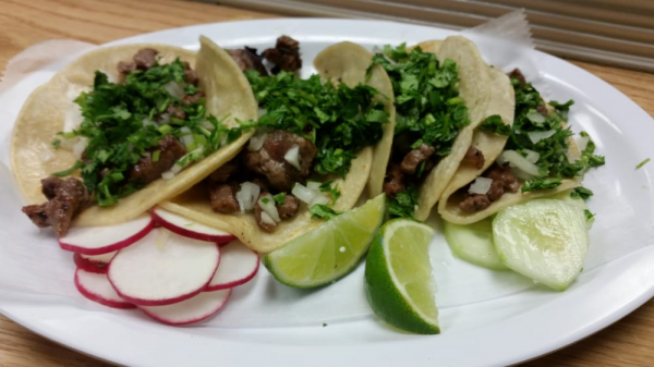 Order Steak Tacos food online from benji's taqueria mexican grill 2 store, Caldwell on bringmethat.com
