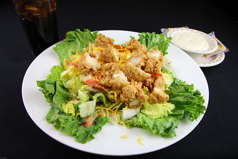 Order Country Chicken Tender Salad food online from Tee Jaye Country Place store, Zanesville on bringmethat.com