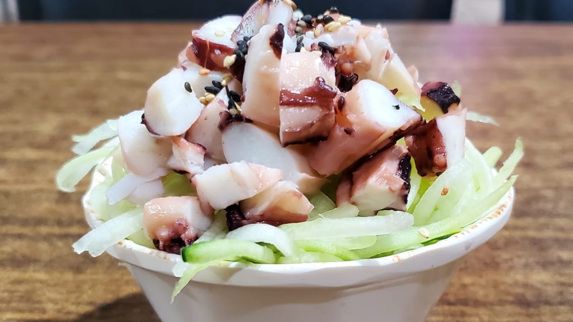 Order Sunomono with Octopus Salad food online from Laredo Sushi Roll store, Laredo on bringmethat.com