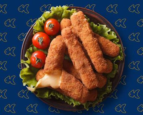 Order Mozzarella Cheese Sticks food online from Fat Fish store, Chicago on bringmethat.com
