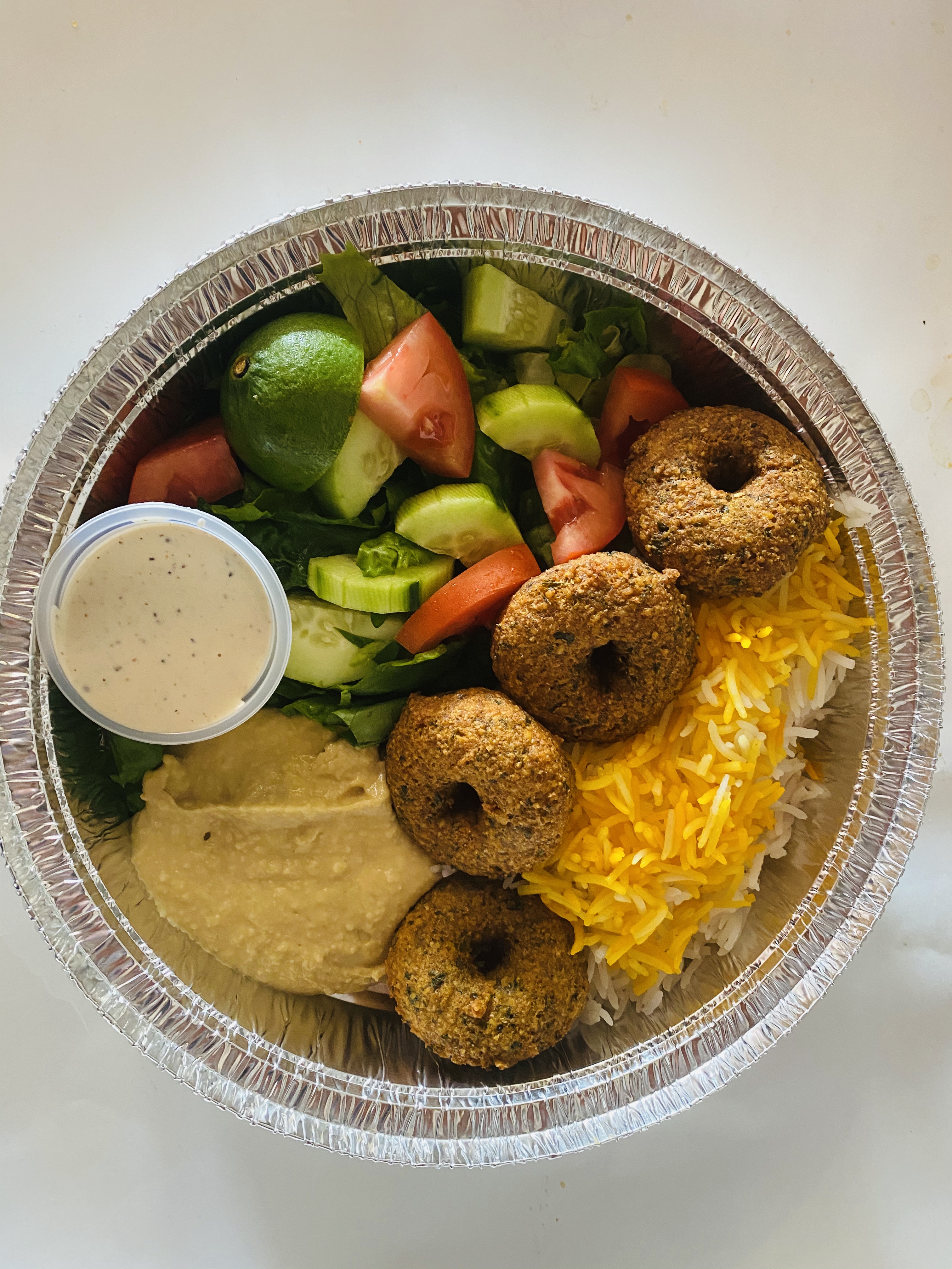 Order Vegetarian plate  food online from Isfahan Kabob store, San Jose on bringmethat.com