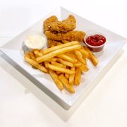Order Kids Chicken Tender and Fries food online from Crave Cafe store, West Hills on bringmethat.com