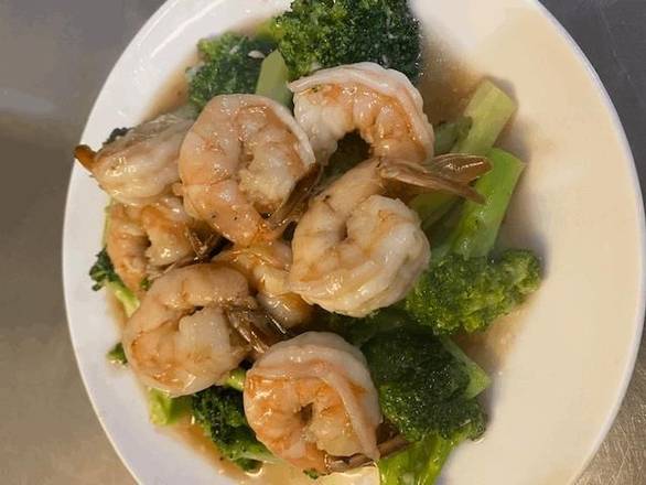 Order Oyster Sauce with Broccoli food online from Bahn Thai Restaurant store, Seattle on bringmethat.com