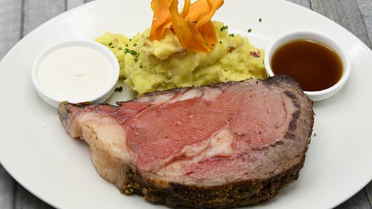 Order Herb Crusted Roasted Prime Rib- 12 oz food online from Kincaid's store, Burlingame on bringmethat.com