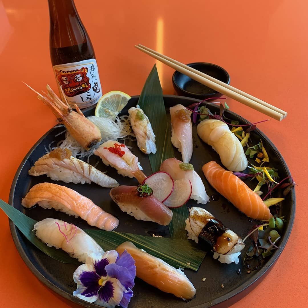 Order  Deluxe Nigiri Plate food online from Tataki store, San Francisco on bringmethat.com