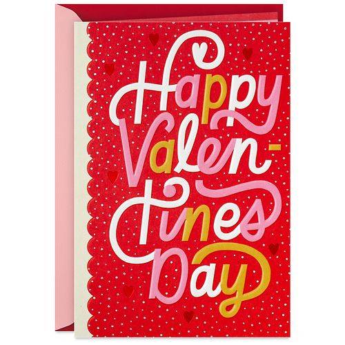 Order Hallmark Valentine's Day Card (Love, Laughter, Happiness) S12 - 1.0 ea food online from Walgreens store, Daly City on bringmethat.com