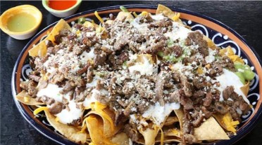 Order Carne Asada Chips food online from El Compadre Taco Shop & More store, La Mesa on bringmethat.com