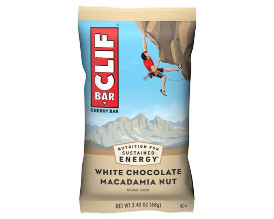 Order Clif Bar White Choc Macadamia 2.4oz food online from Rocket store, San Clemente on bringmethat.com