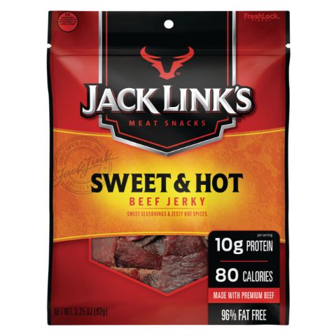 Order Jack Links Sweet N Hot Beef Jerky 3.25oz food online from 7-Eleven store, Cookstown on bringmethat.com