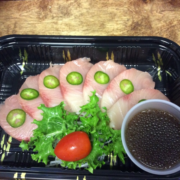 Order Yellowtail with Jalapeno food online from Sushi Soba store, Old Greenwich on bringmethat.com