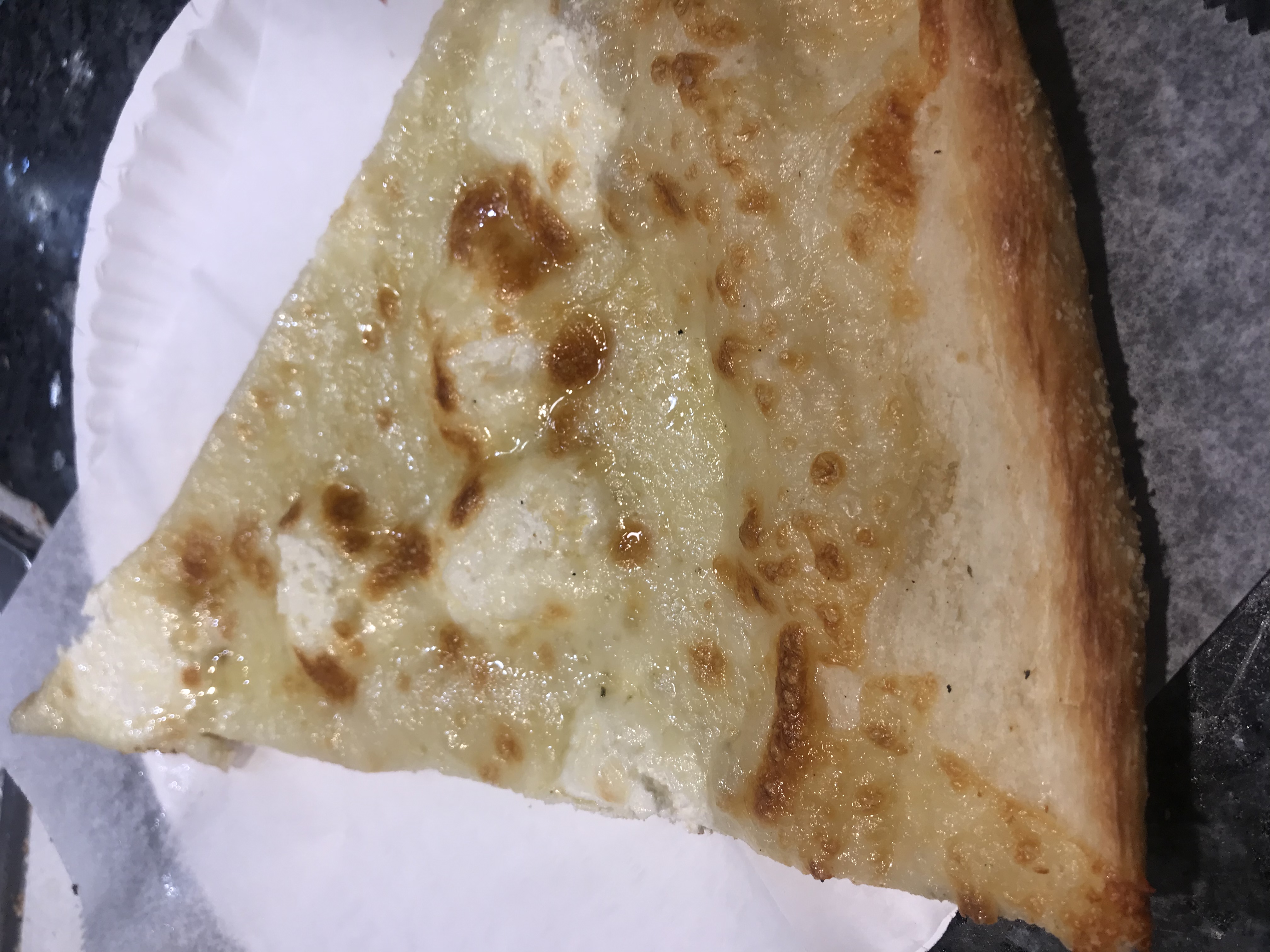 Order White Pizza Slice food online from Little Italy Pizza store, New York on bringmethat.com