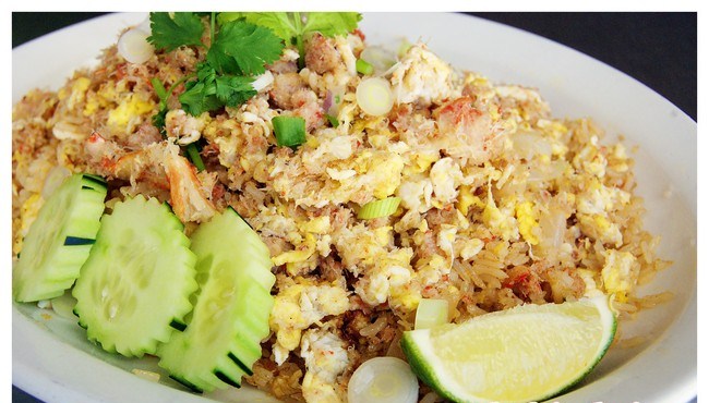 Order Crab Fried Rice  food online from Thai Original Bbq store, Culver City on bringmethat.com