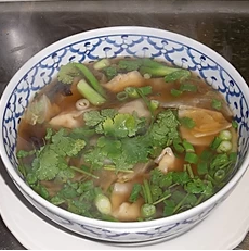 Order 9A. Giuw Nam Soup food online from Thai House store, Columbus on bringmethat.com