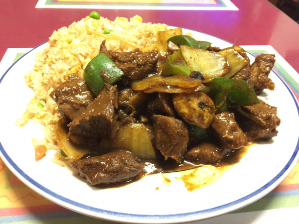 Order House Curry Beef Stew Lunch Plate food online from Golden Kim Tar store, San Francisco on bringmethat.com