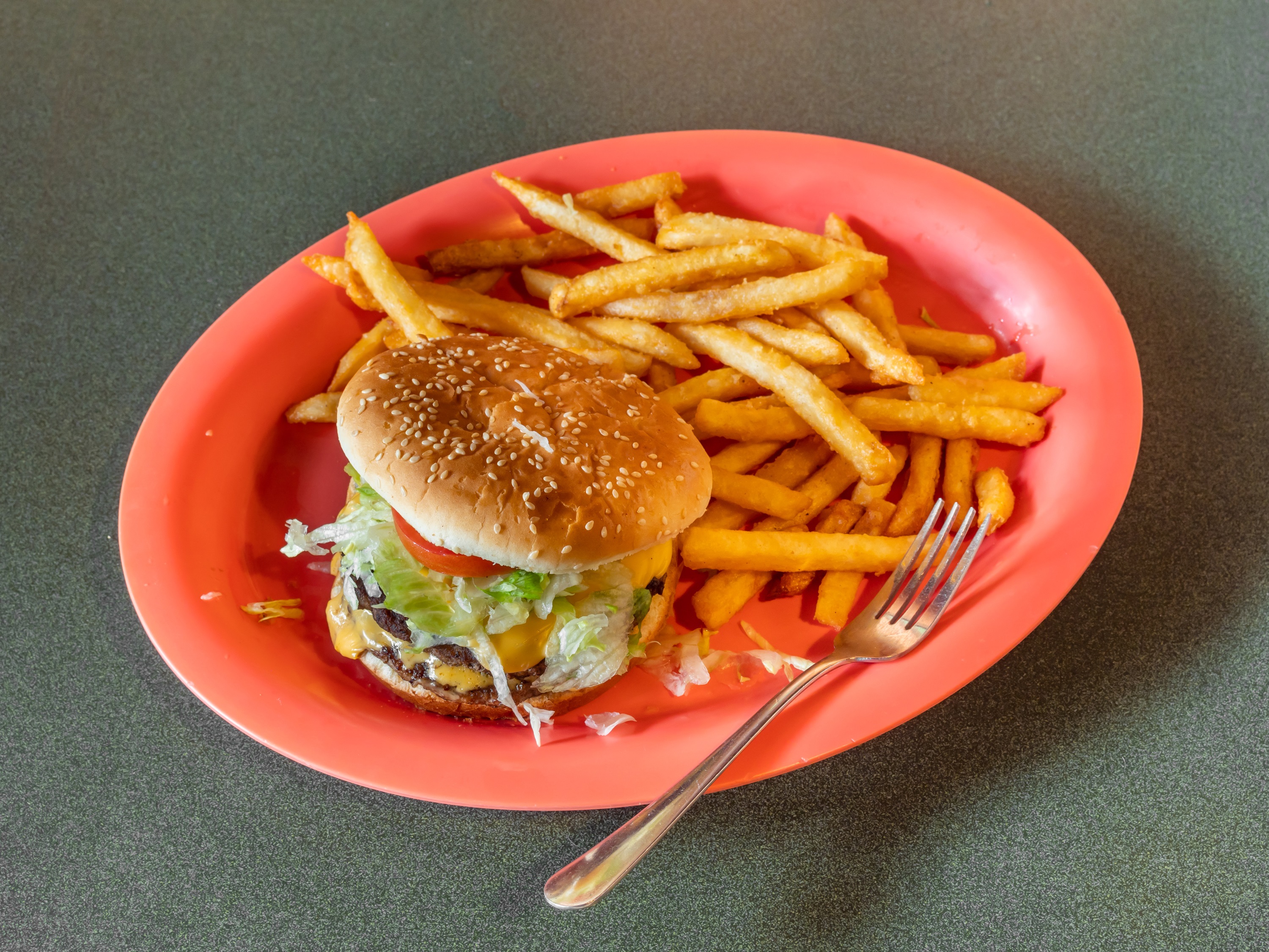 Order Cheeseburger  food online from Taqueria Alonzo store, Albany on bringmethat.com