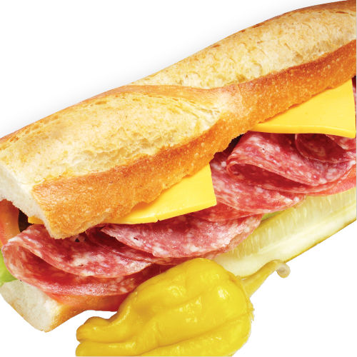 Order Salami and Cheese on Baguette food online from Lee's Sandwiches store, Chino on bringmethat.com