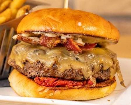 Order The Truffle Shuffle Burger food online from B52 Burgers & Brew store, Inver Grove Heights on bringmethat.com