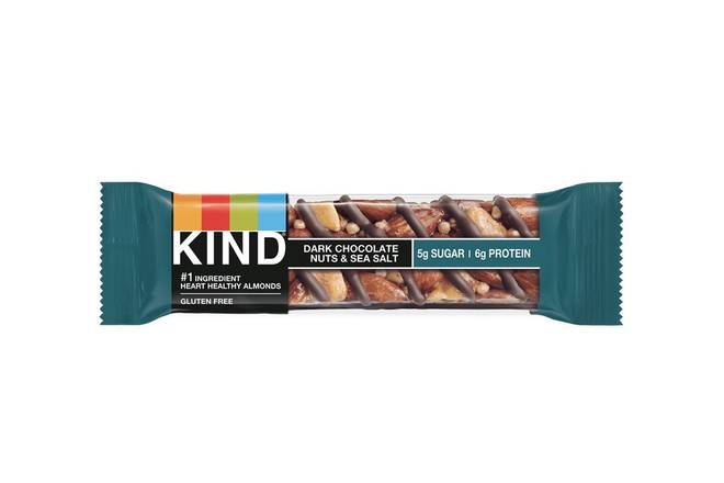 Order Kind Bar - Dark Chocolate Nuts & Sea Salt food online from Nekter Juice store, Laveen on bringmethat.com