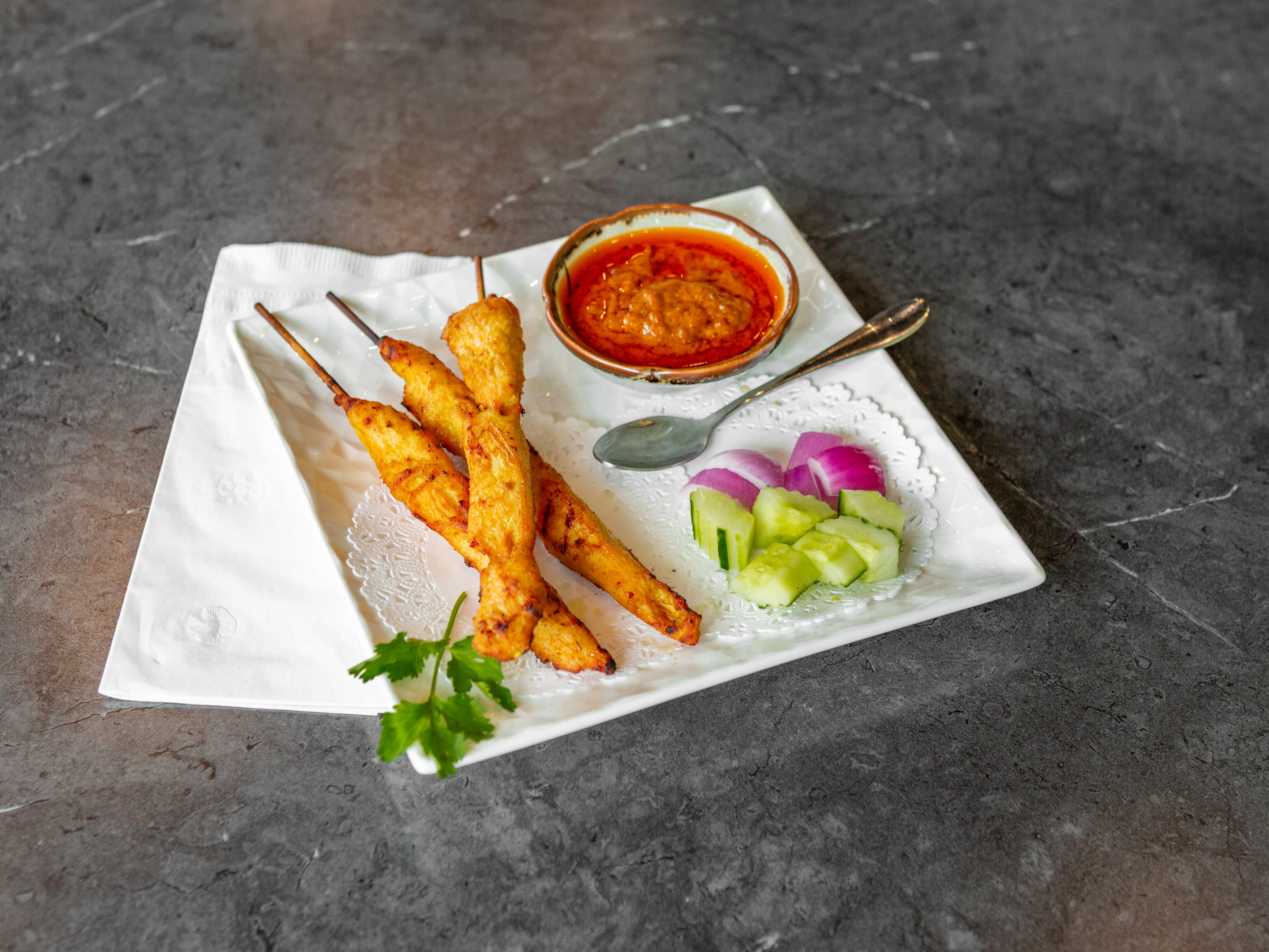Order Beyond Satay food online from Mamak Vegan Kitchen store, Chamblee on bringmethat.com