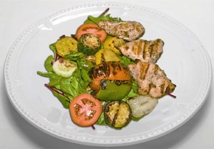 Order Mourgh Salata food online from Helmand Restaurant store, Cambridge on bringmethat.com
